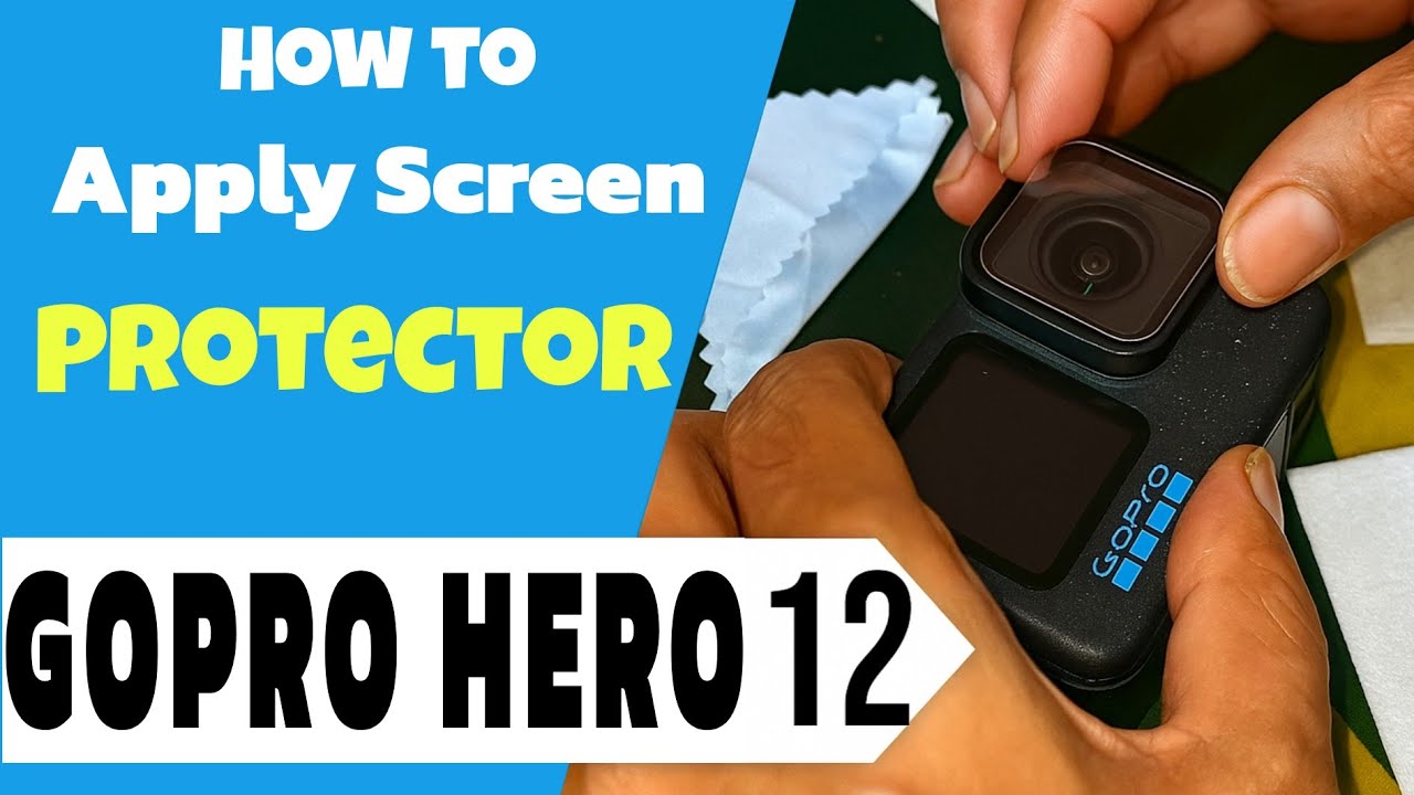 How to Apply Screen Protector on GoPro Hero 12 (No Bubbles)