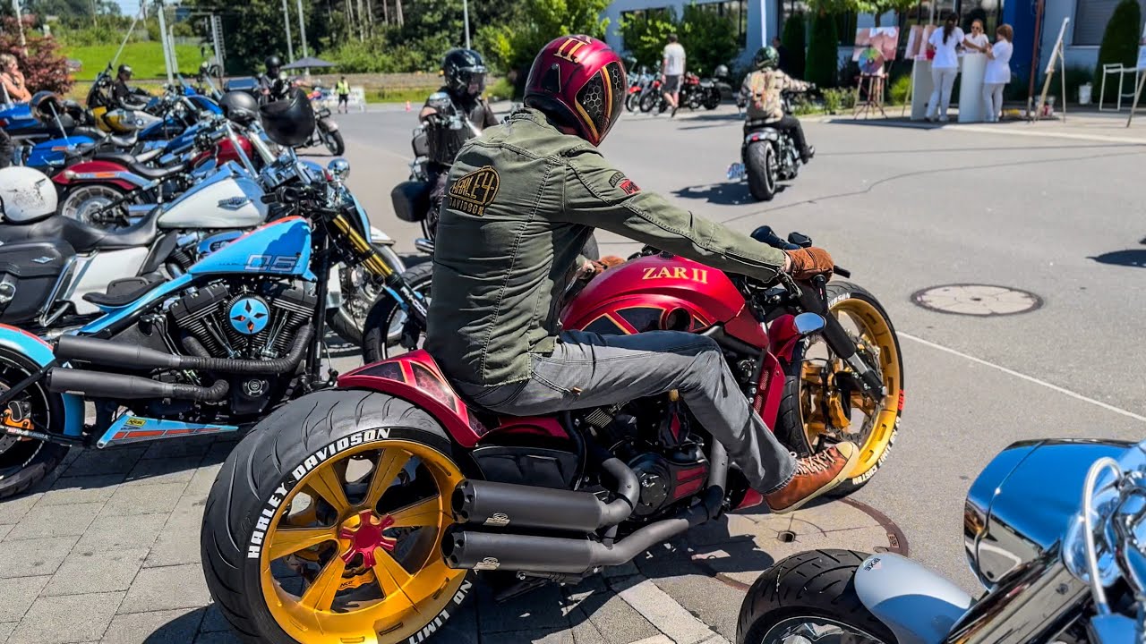 2024 Harley Davidson Meeting Ace Cafe Switzerland 4K/60p