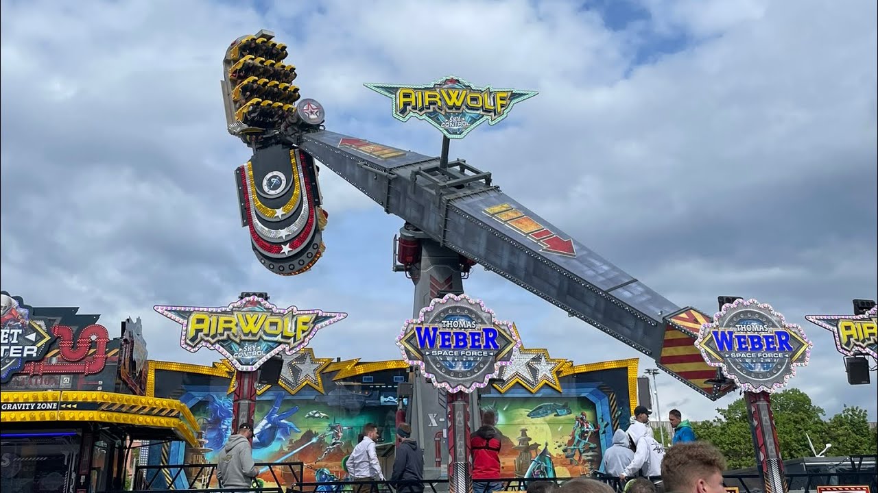 Airwolf (Weber) Onride | Stuttgarter Frühlingsfest | 2024