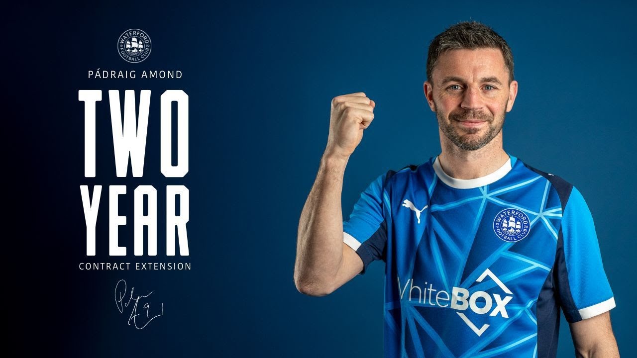 PÁDRAIG AMOND SIGNS TWO-YEAR CONTRACT EXTENSION! | INTERVIEW
