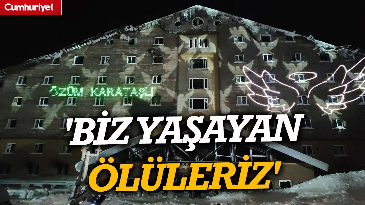 Kartalkaya faciasında hayatını kaybedenler törenle anıldı: 'Biz yaşayan ölüleriz'
