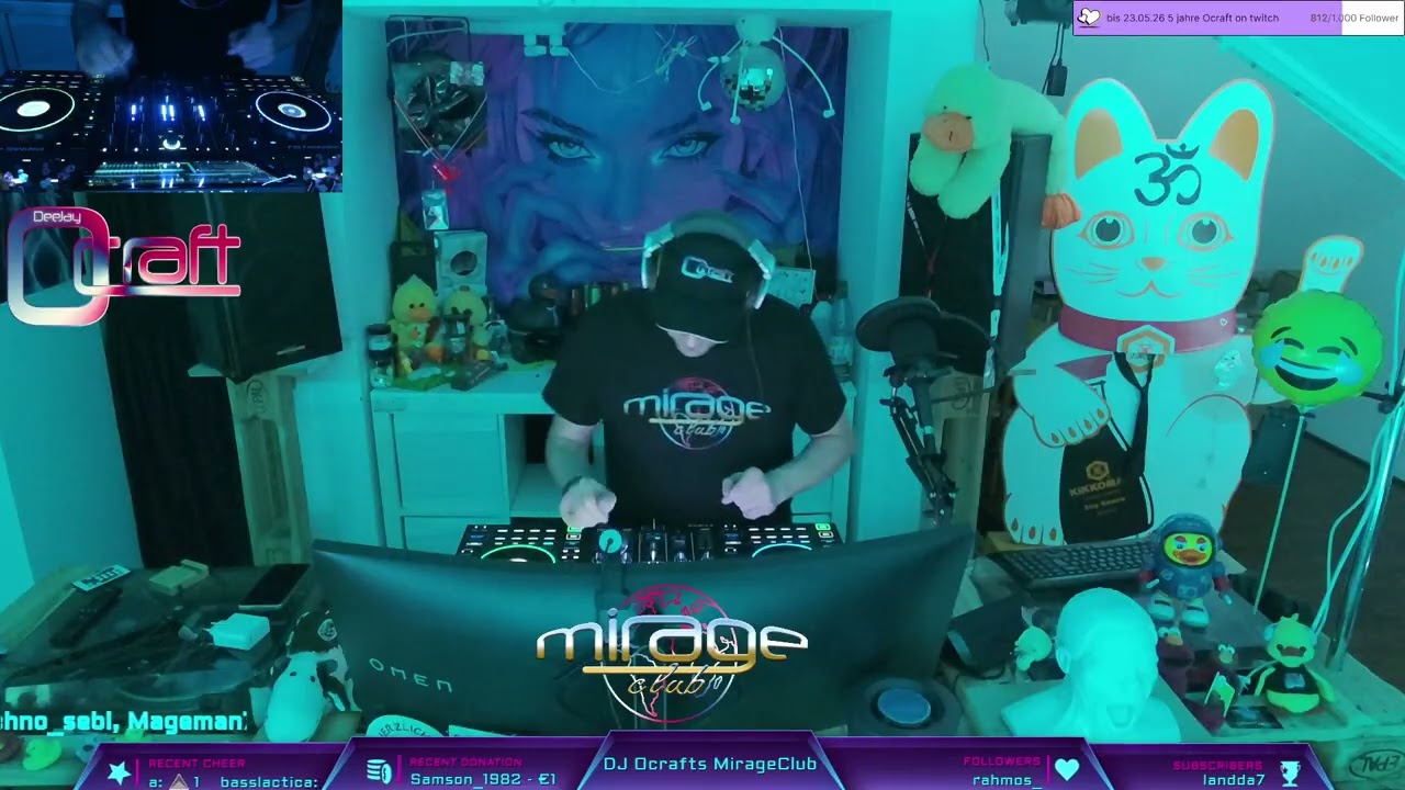 MirageClub ClubClassix Chapter 132 LiveSet vom 21.02.2026 mixt by DJ Ocraft