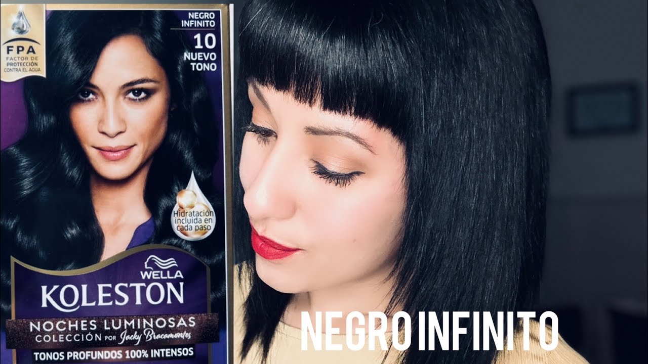NEGRO INFINITO KOLESTON mas corte CAMBIO DE LOOK