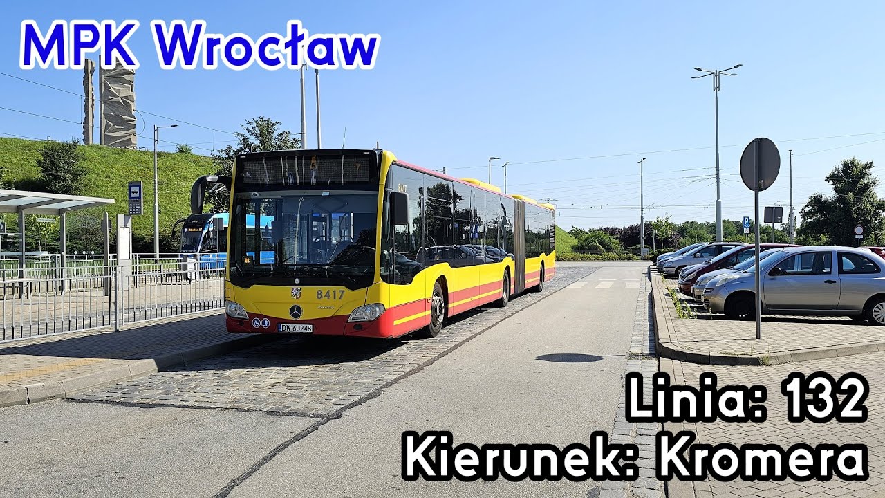 [🇵🇱PL] TIMELAPSE: MPK Wrocław - Linia: [🚍132]
