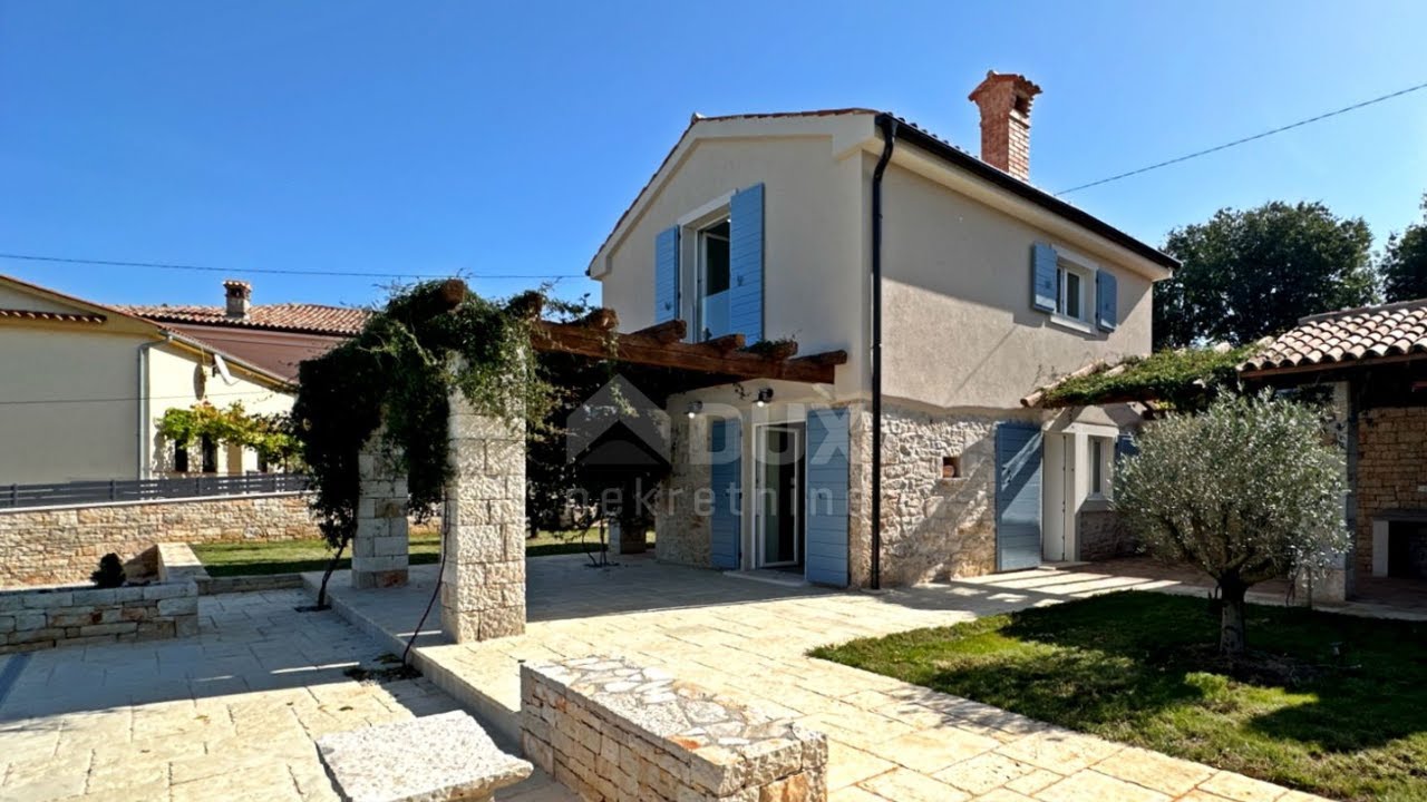 ISTRA, LABIN - Kamena kuća s bazenom ID17923