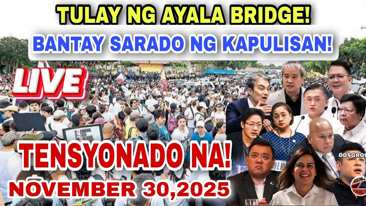 LIVE TULAY NG AYALA BRIDGE BANTAY SARADO NA!