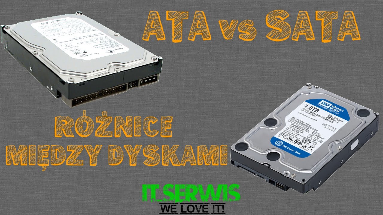 Jakie są r&oacute;żnice między dyskami twardymi - ATA vs SATA [IT Serwis]