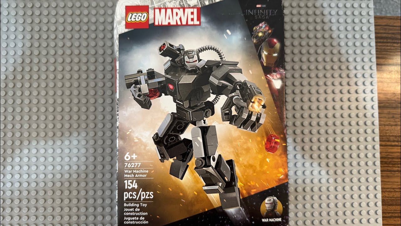 Lego Marvel War Machine Build 