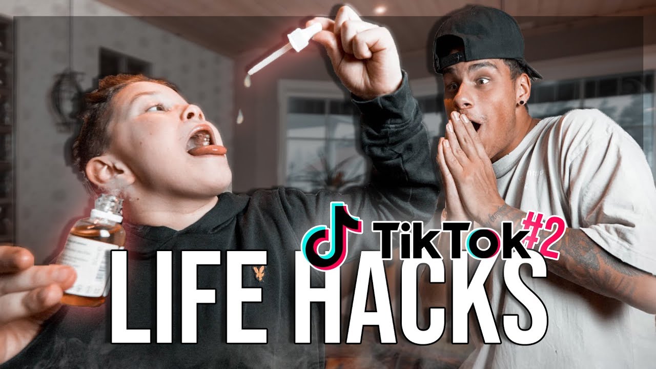TESTAR VIRALA TIKTOK LIFE HACKS #2 ft. Grannen Måns