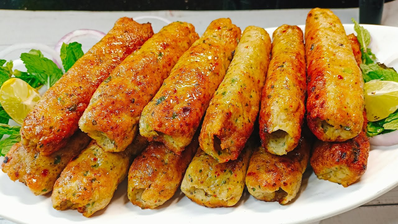 Chicken seekh kabab recipe|seekh kabab|Ramzan special chicken seekh kabab|iftar recipe#kababrecipe