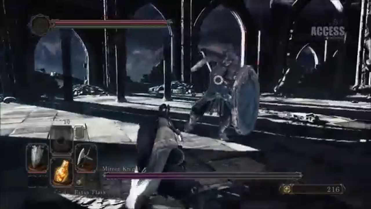 Dark Souls 2 Looking Glass Knight - Before and After (Demo Vs. Retail Graphics Comparison)