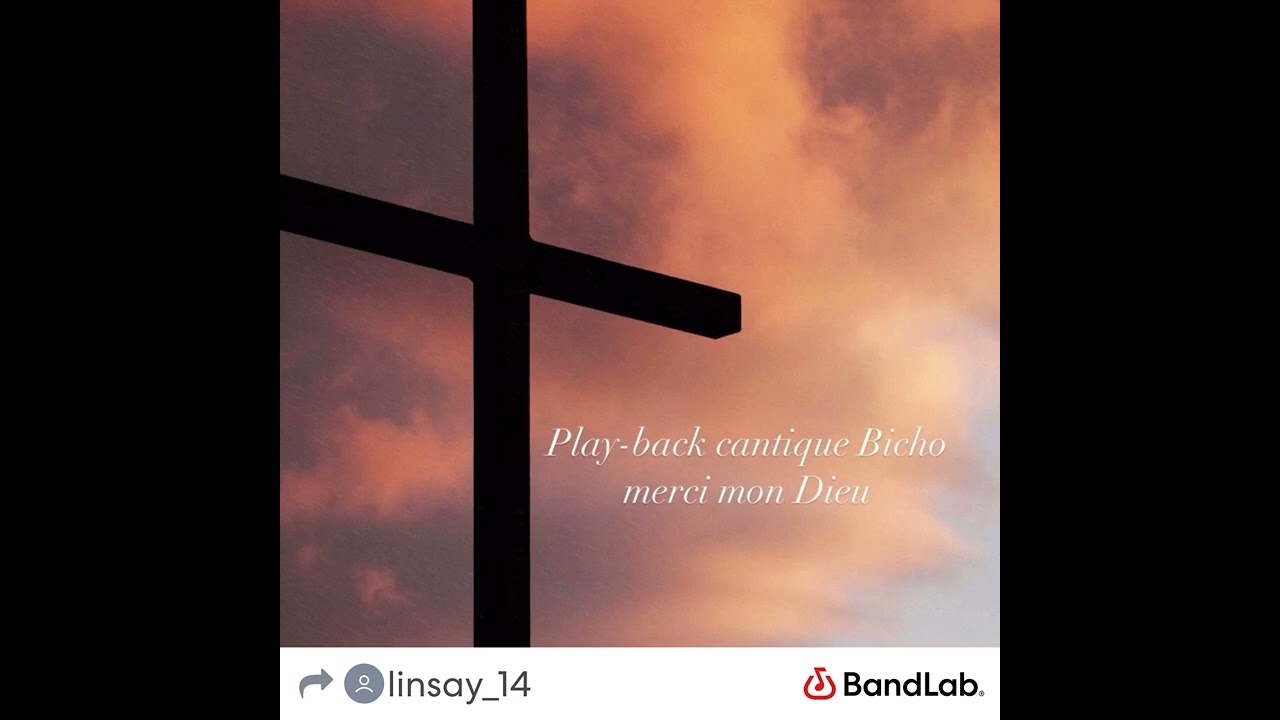 Play-back cantique merci mon Dieu Bicho #vieetlumiere