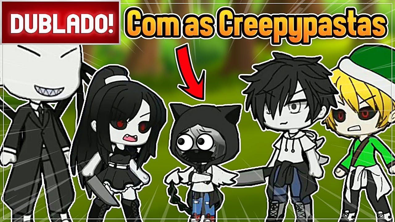 [ DUBLADO ] MORANDO NA CASA DAS CREEPYPASTAS | MINI FILME GACHA LIFE