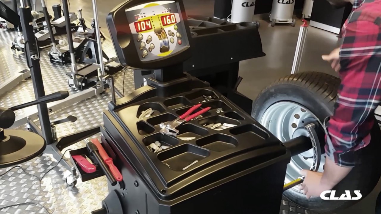 EQUILIBREUSE ROUES MOTORISEE AUTOMATIQUE 3D AFFICHAGE DIGITAL - EQ 2000