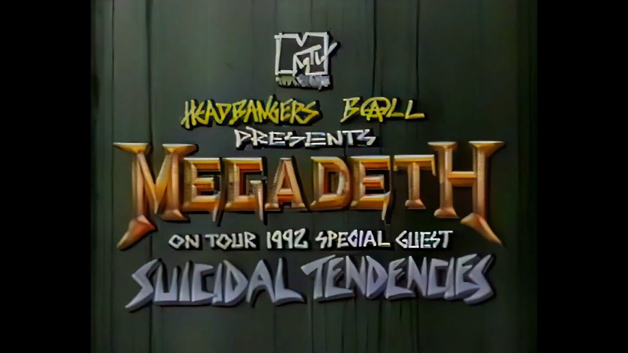 Специальный репортаж MTV Headbangers Ball о туре с MEGADETH