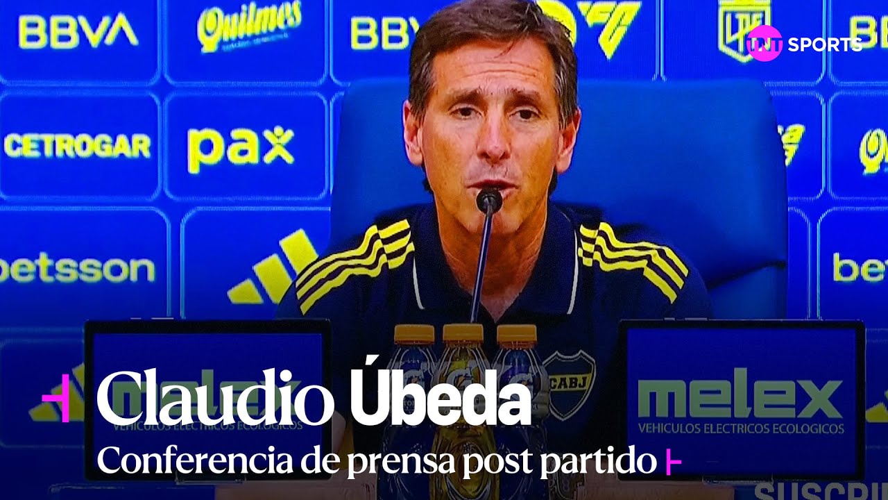 EN VIVO: Claudio &Uacute;beda habla en conferencia de prensa tras el Supercl&aacute;sico Boca vs. River