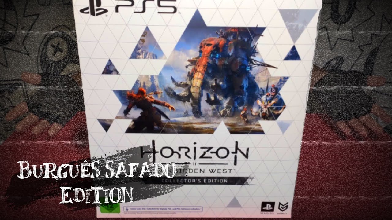 [Unboxing] Horizon Forbidden West Collector's Edition [PS5][PT-BR]