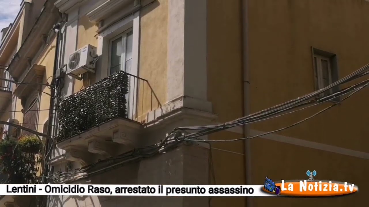 Lentini - Arrestato il presunto omicida di Roberto Raso