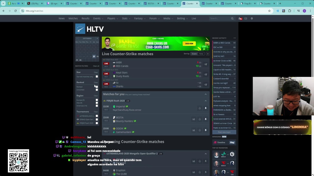 AOVIVO RUSH &ndash; MIBR VS Red Canids - Fase de Grupos - #RUSHtoMainRoad