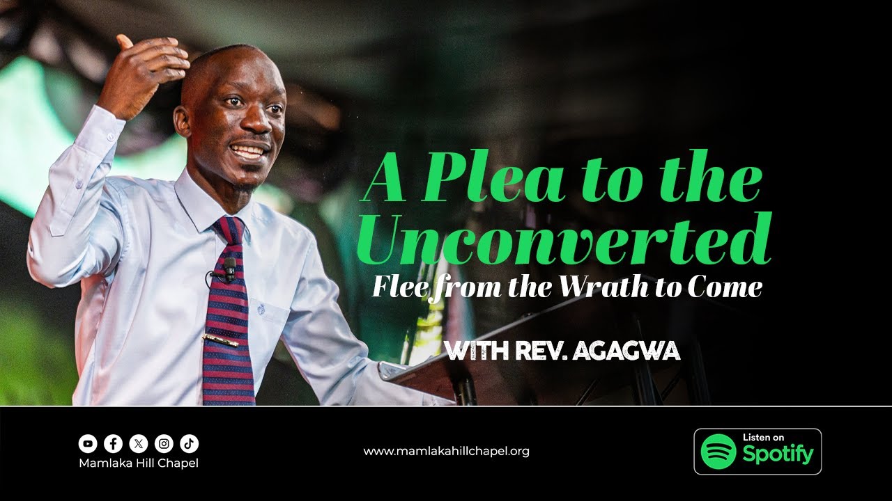 A Plea to the Unconverted: Flee from the Wrath to Come (Sermon Only) - Rev. John Agagwa