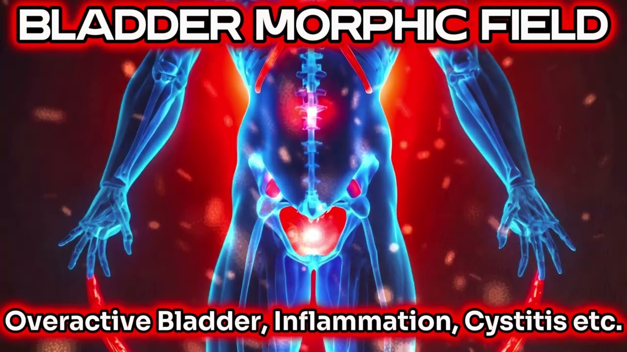 Bladder Regeneration Morphic Field -Cures Infection, Inflammation, Cystitis, Dysfunction, Damage etc