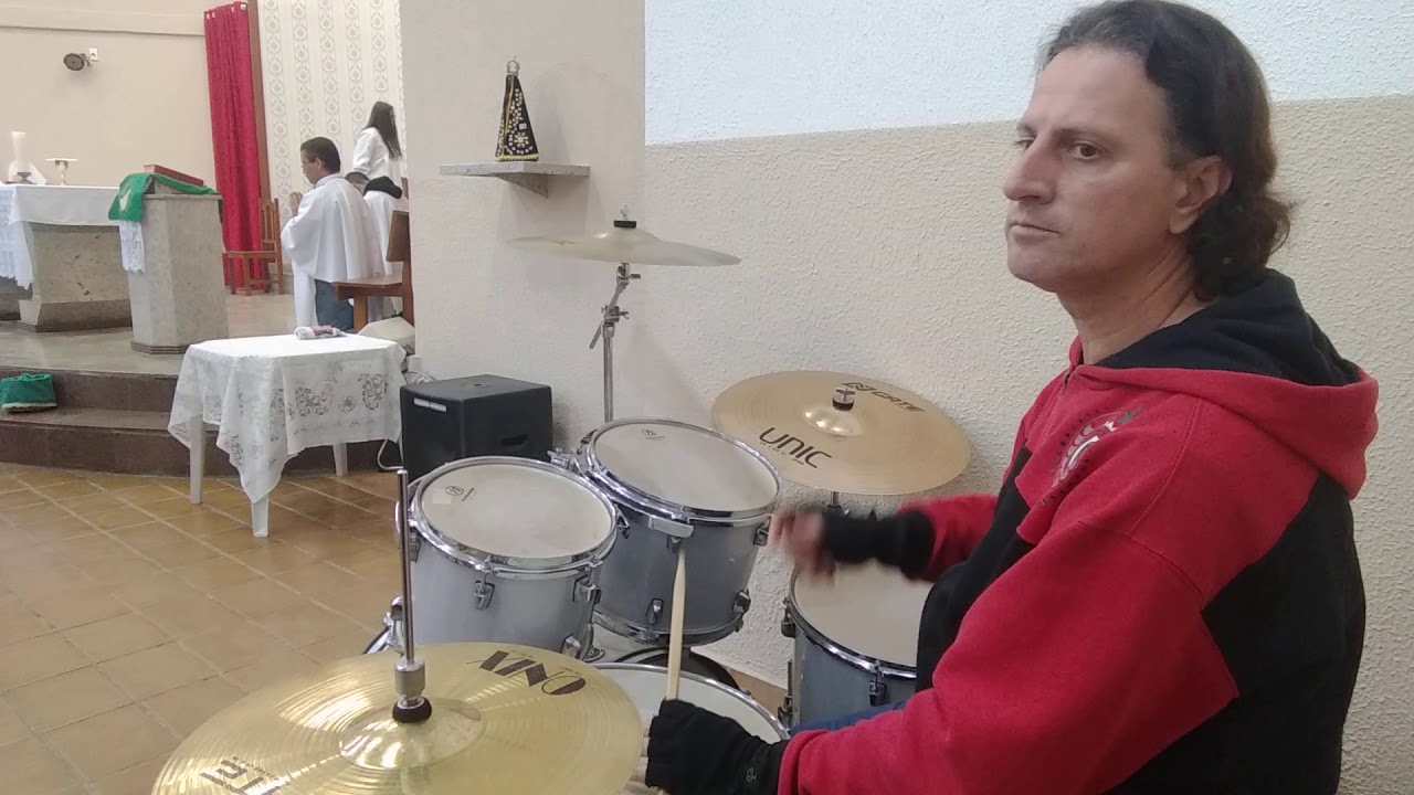 Pão da Vida - Comunhão - Drum Cover Alê The Drummer - Missa 05/09/19 & Ministério Santifica.