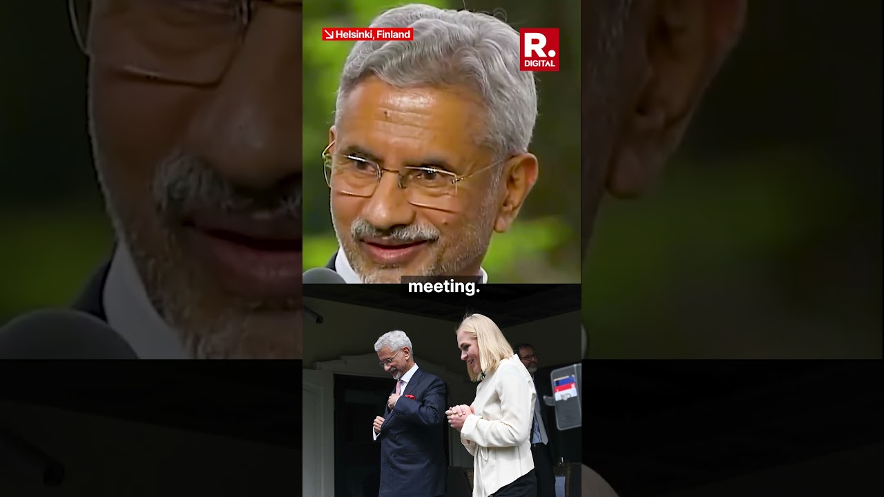 &lsquo;You're Not Supposed To Say That&rsquo;: Jaishankar&rsquo;s Witty Reply To Finland FM Goes Viral