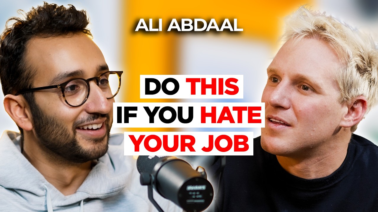 ALI ABDAAL: HOW TO START LOVING YOUR JOB