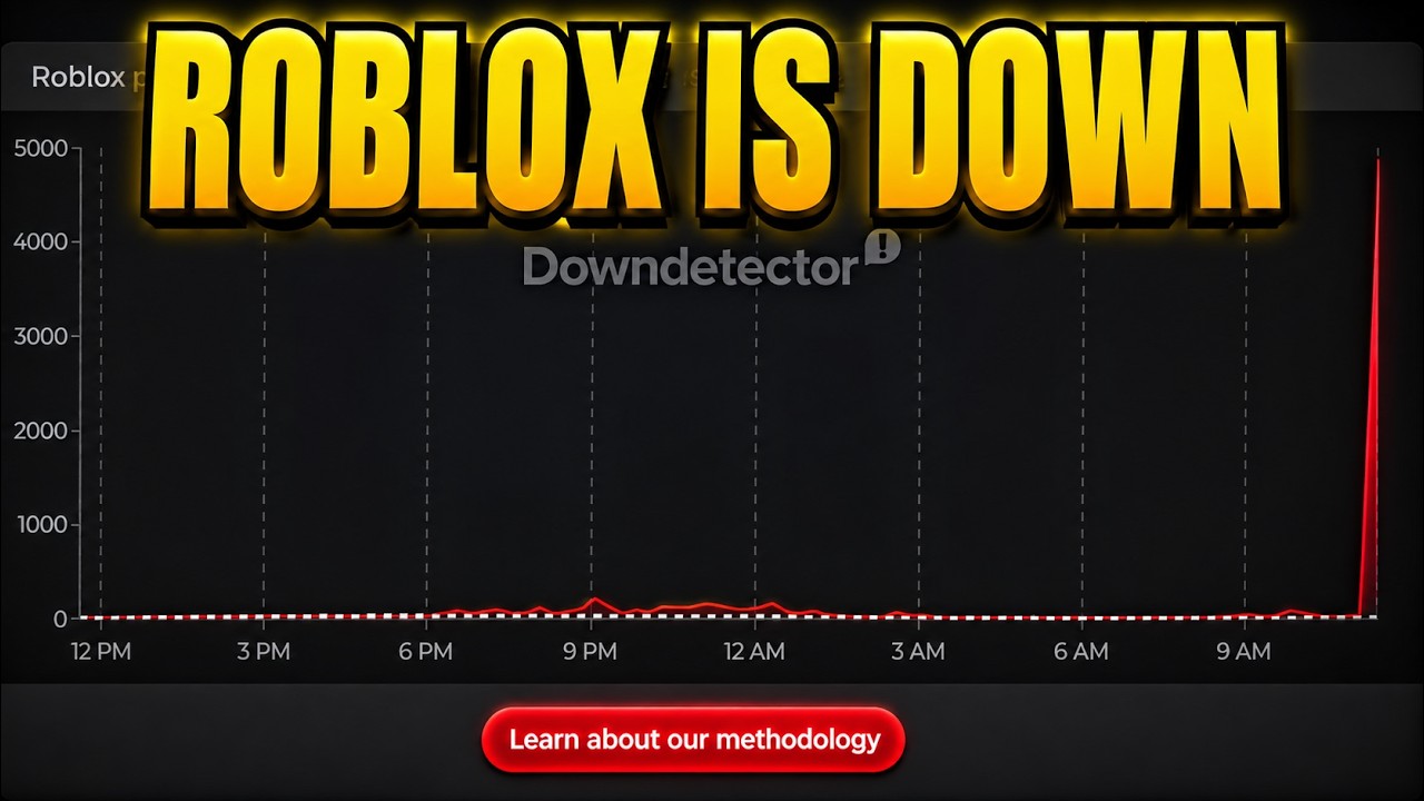 Roblox Servers are DOWN 🔴(Major Outage)