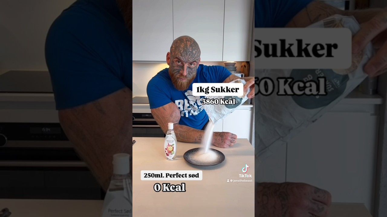 🥄 Sukker vs. S&oslash;demiddel &ndash; Hvad v&aelig;lger du?🤔Skriv det i kommentarfeltet👇🤗