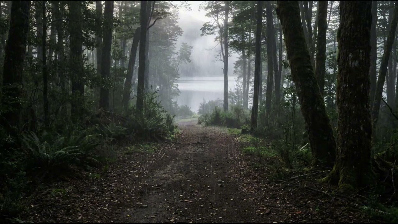 Relaxing Rain Forest Sounds – Patagonian Andean Forest Ambience | Cold Breath of Coihues