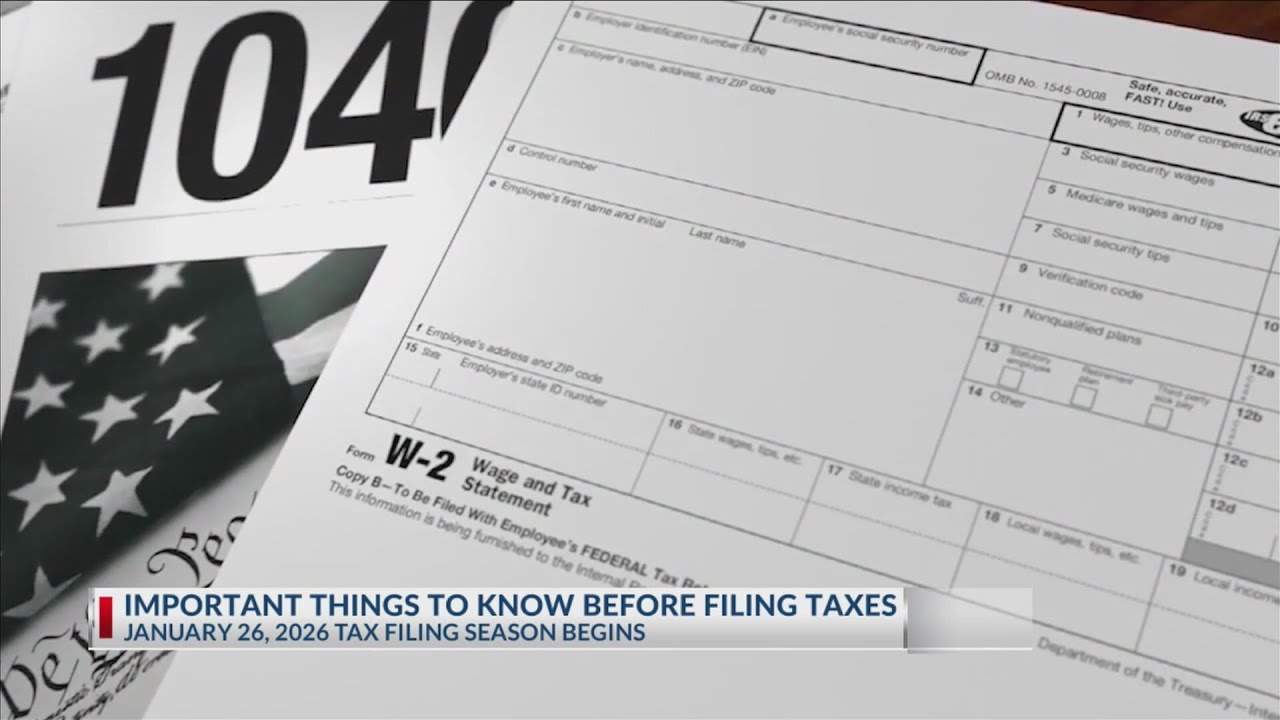 Important things to know as 2026 tax filing season begins