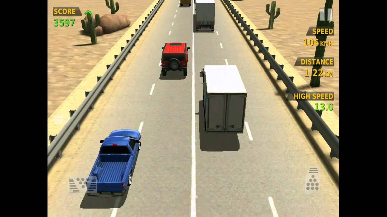 Traffic Racer for iOS Gameplay
