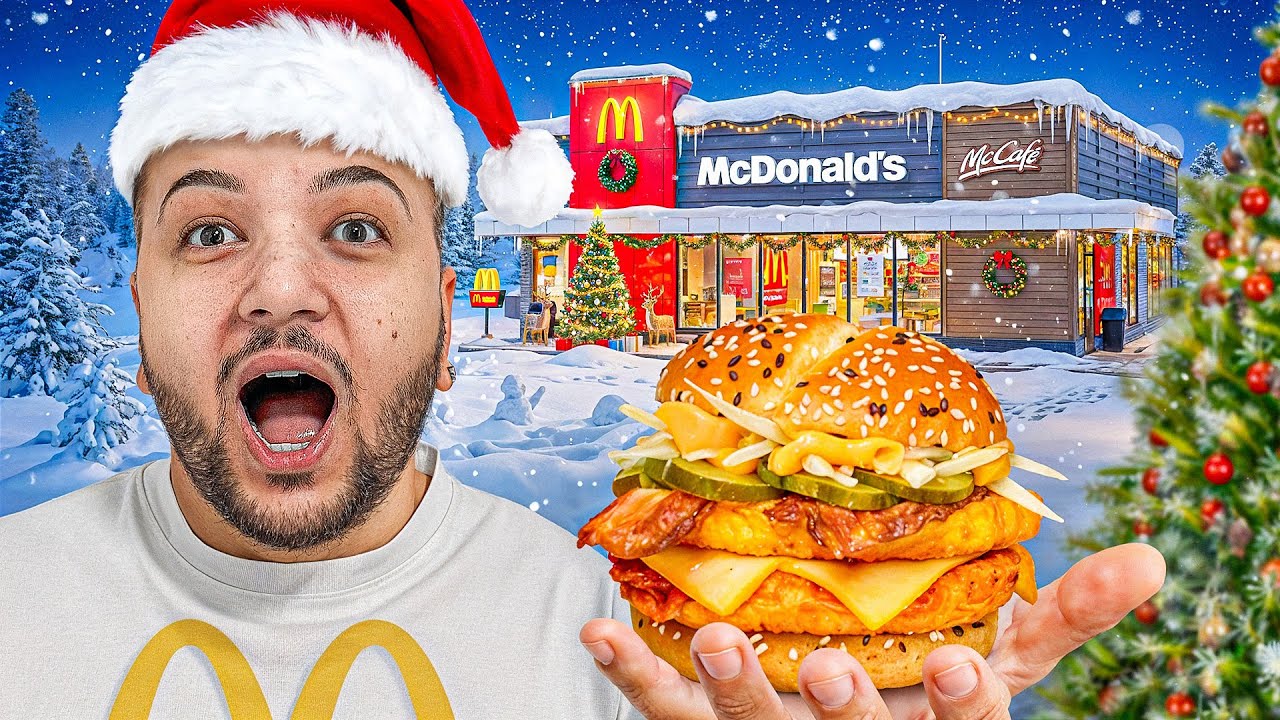 TESTEZ BURGERII DE CRACIUN DE LA MCDONALD&rsquo;s | EDITIE LIMITATA REUSITA!