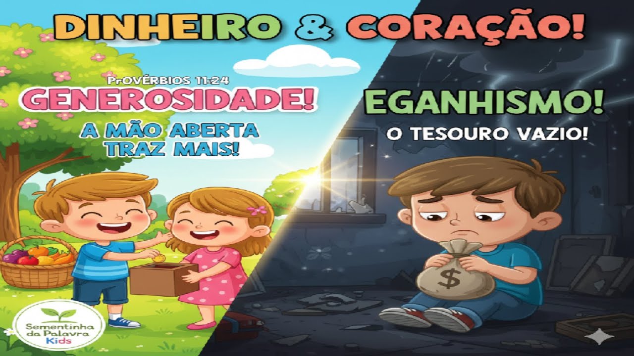 O Segredo das Mãos Abertas | Histórias Bíblicas de Provérbios | S. P. K