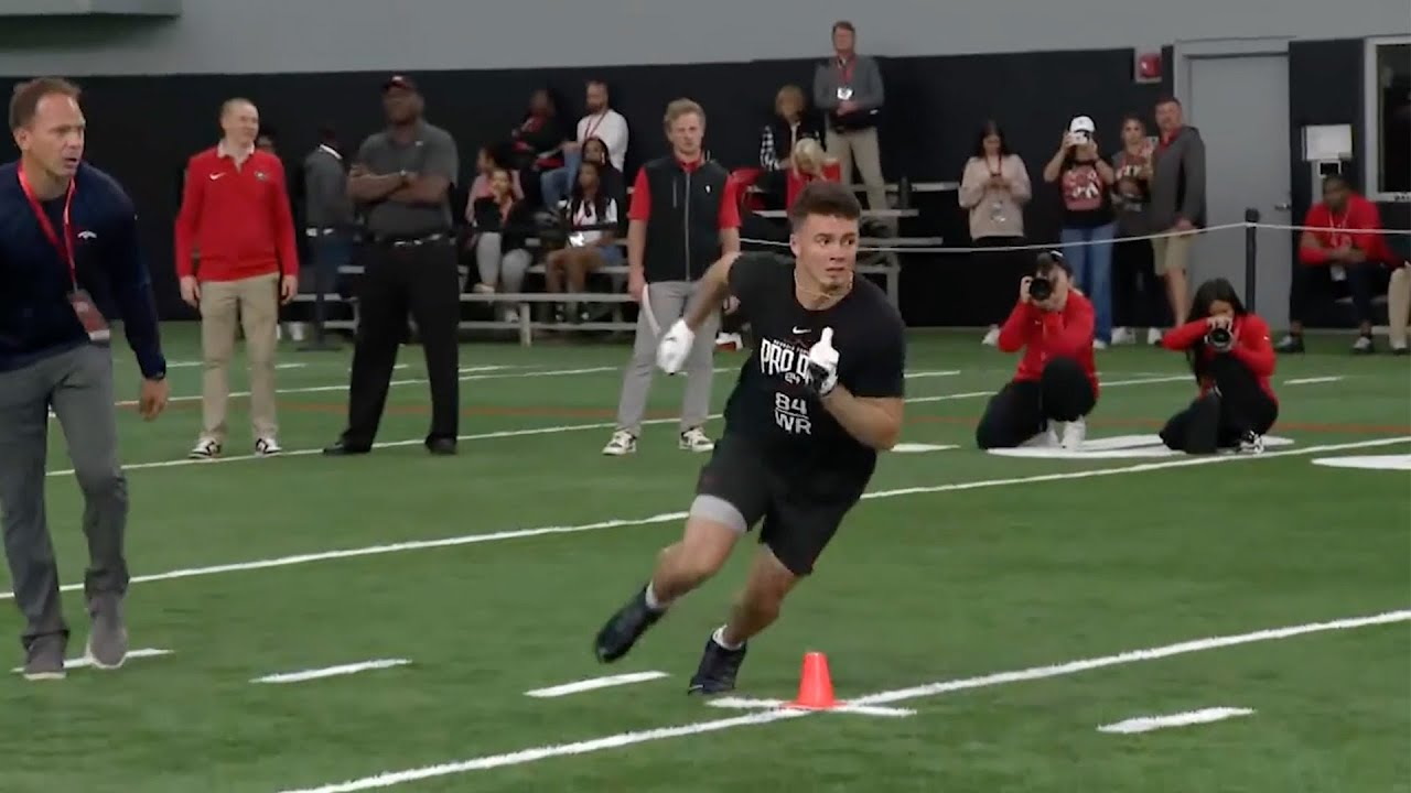 Ladd McConkey Pro Day Highlights: Every Catch
