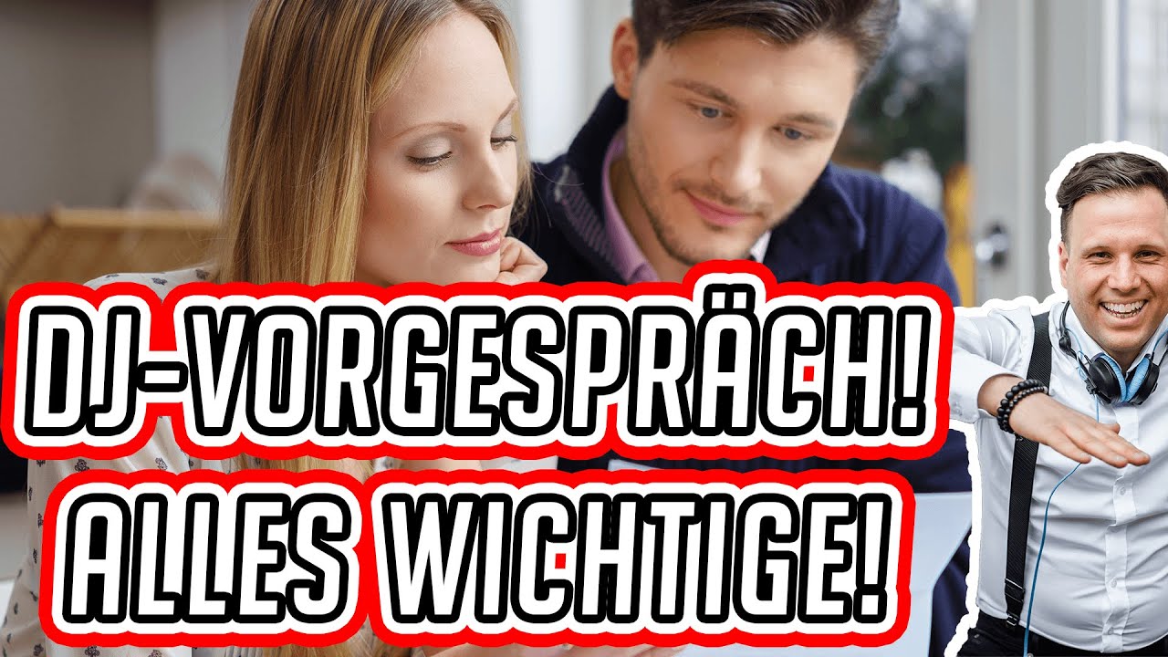 Hochzeits-DJ Vorgespr&auml;ch - Die 25 wichtigsten Fragen!