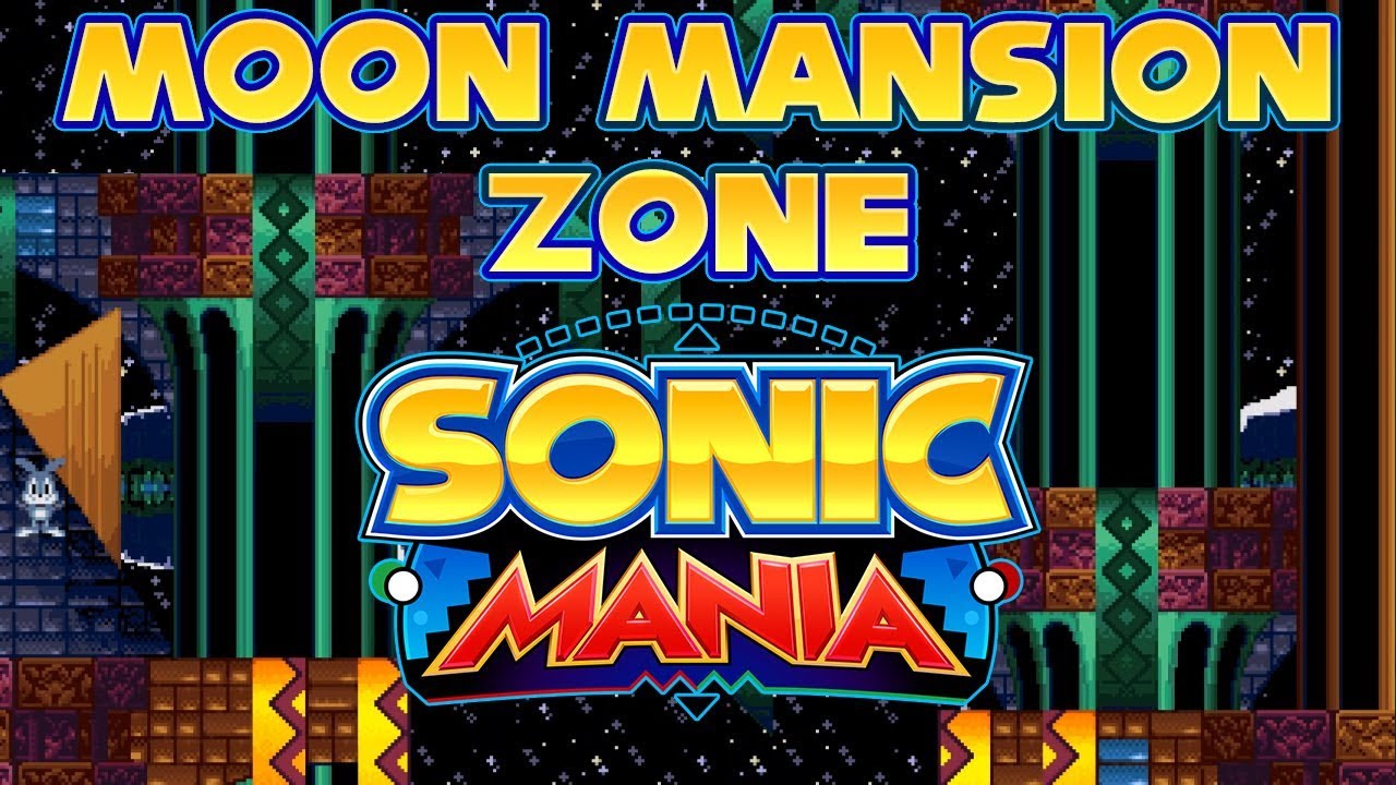 Sonic Mania - Moon Mansion Zone - Walkthrough