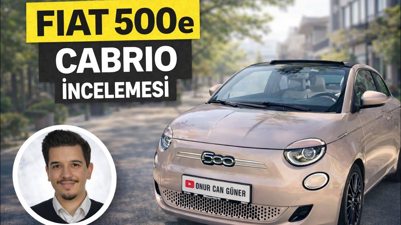 Elektrikli Cabrio | Fiat 500e La Prima | Detaylı Test & Yorum