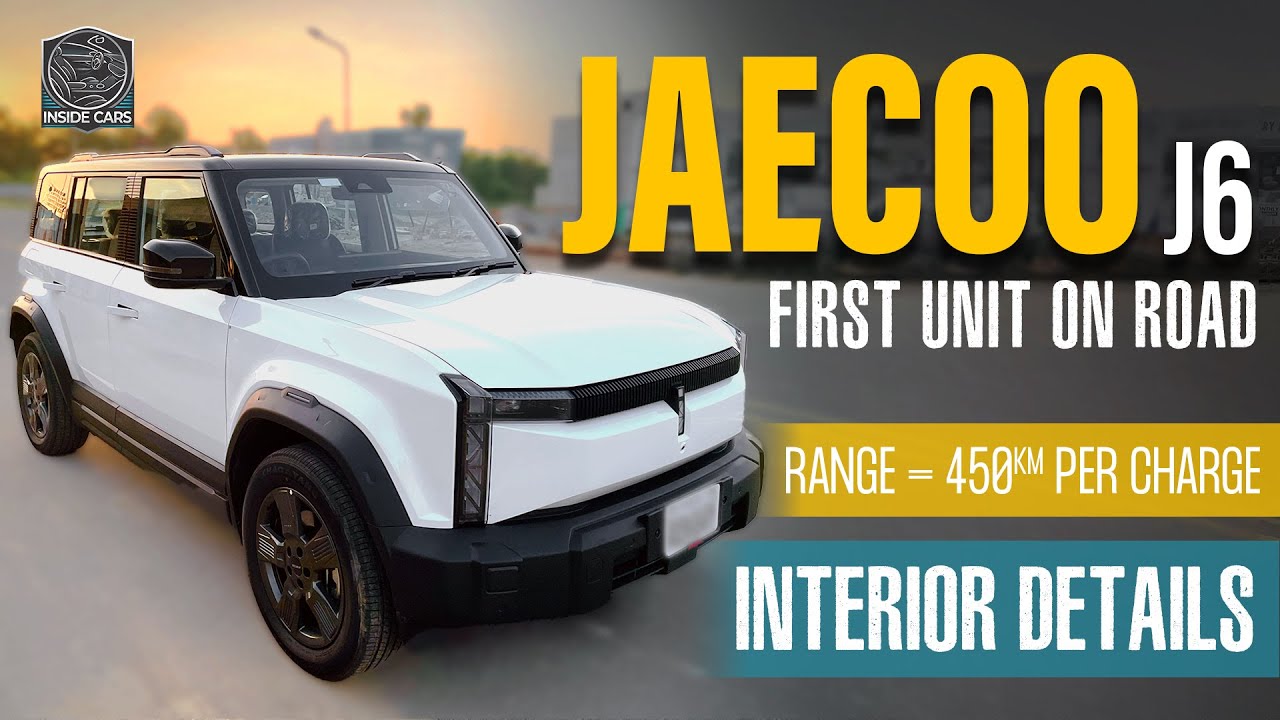 Jaecoo J6 EV | 2025 Model | Interior Details | 1st Unit | #omoda #jaecooj6 #nishat #electriccars