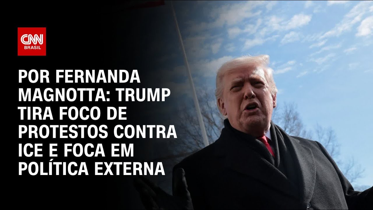 Análise: Trump tira atenção de protestos contra ICE e foca em legado em política externa | CNN 360°