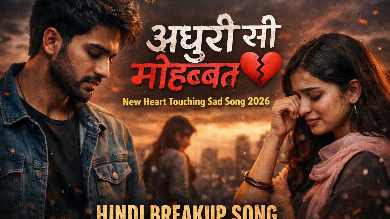 अधूरी सी मोहब्बत 💔 | New Heart Touching Sad Song 2026 | Hindi Breakup Song | Dharma Music