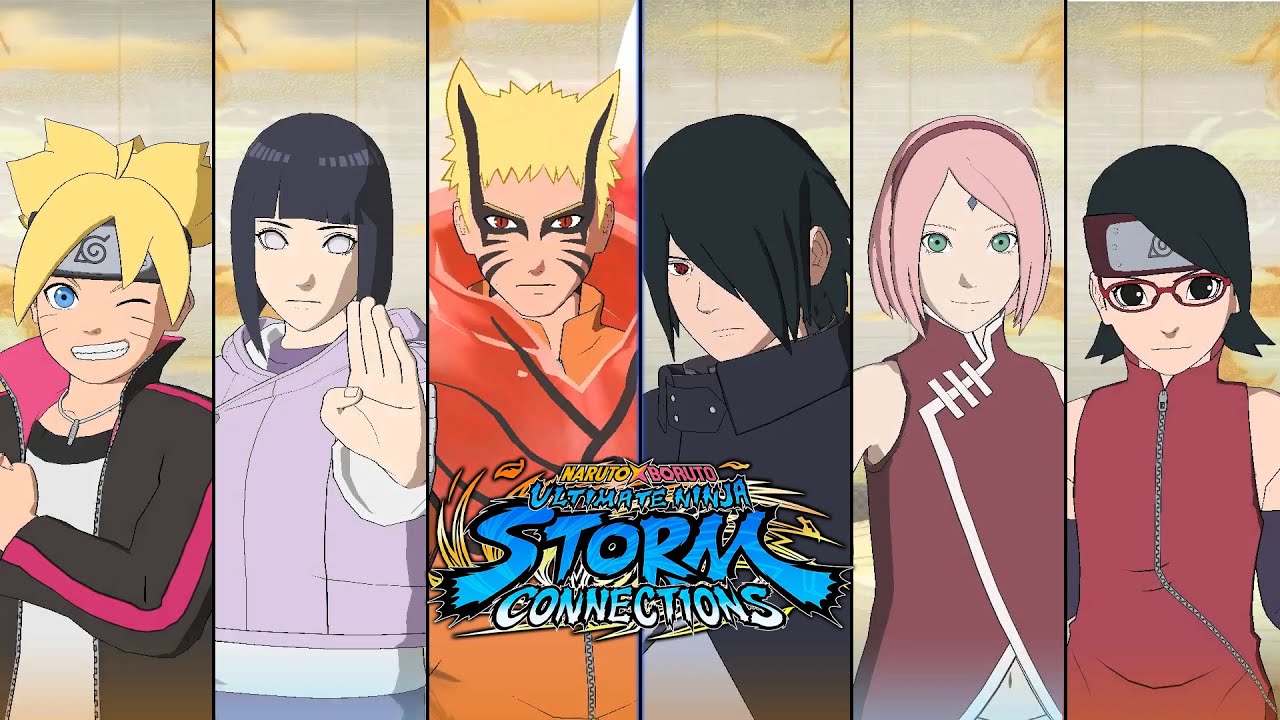 NARUTO, BORUTO & HINATA VS SASUKE, SARADA & SAKURA | Naruto X Boruto Ninja Storm Connections