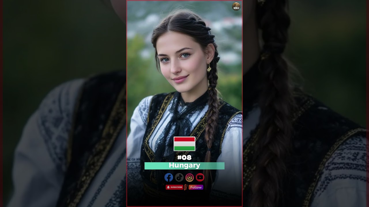 Top 10 Europe Countries with Most Beautiful Women #top10 #europe #Women