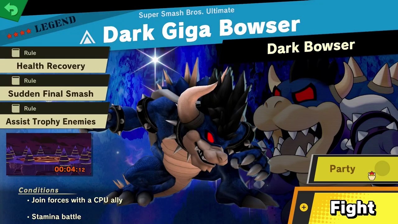 Insane Custom Dark Bowser Spirits In Smash Ultimate