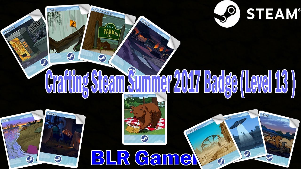 Crafting Steam Summer 2017 Badge (Level 13)