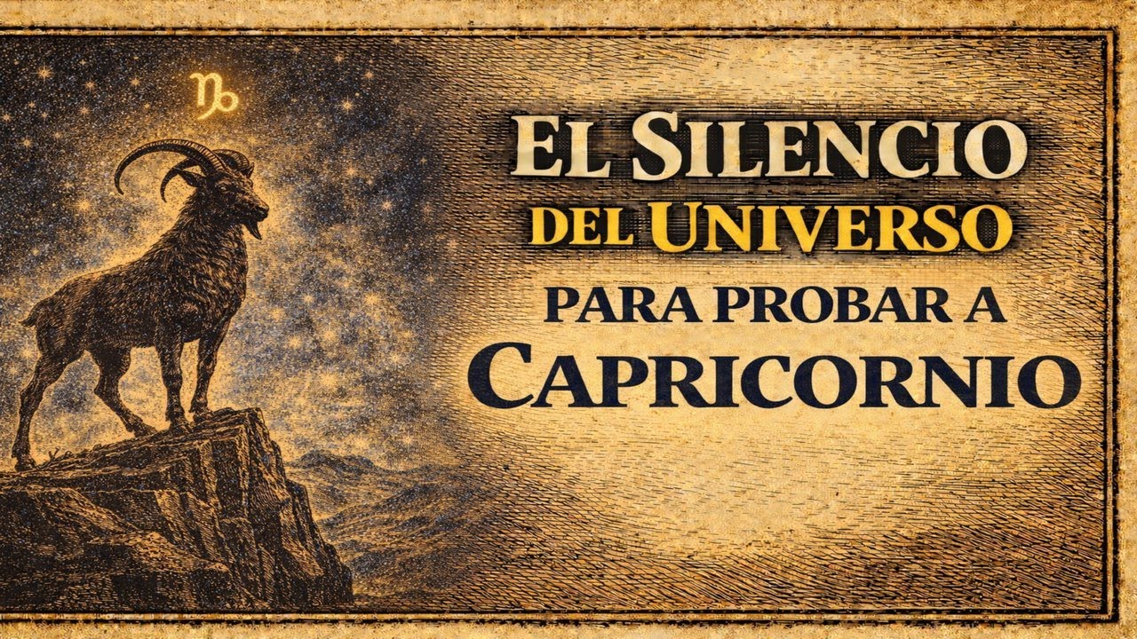 EL SILENCIO DEL UNIVERSO PARA PROBAR A CAPRICORNIO ♑