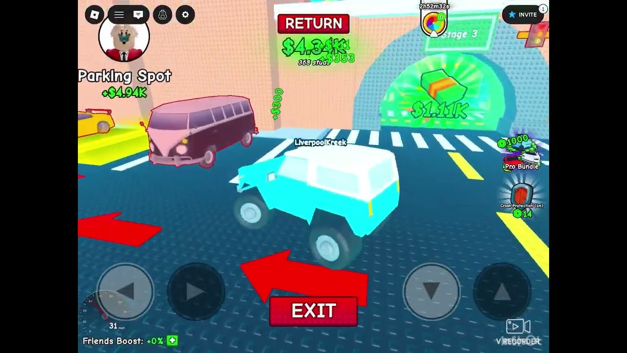 Roblox park the car