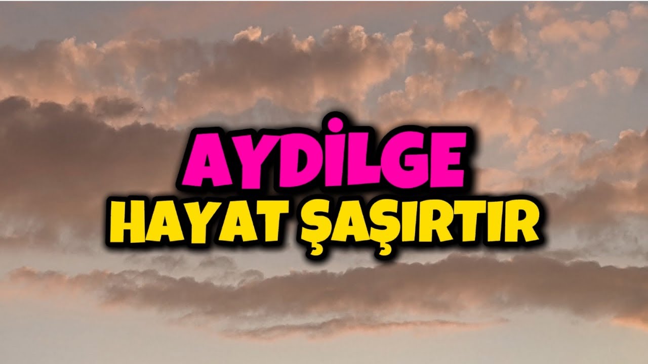 Aydilge -Hayat Şaşırtır! (KARAOKE VERSİON)