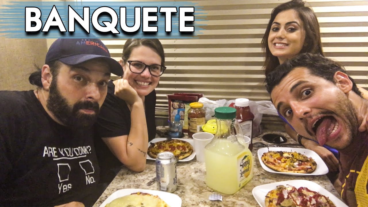 BANQUETE NO MOTORHOME COM REALIDADE AMERICANA I EP84TEMP02 I PARTIU ALASCA
